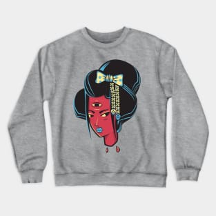 Undead Geisha Crewneck Sweatshirt